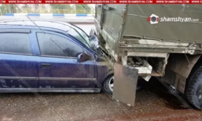 Կոտայքի մարզում Opel-ը մխրճվել է ЗИЛ-ի մեջ. կան վիրավորներ