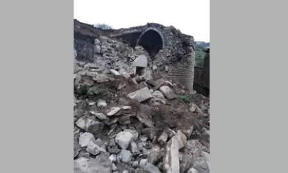 Փլուզվել է Սյունիքի մարզի Կապան համայնքի Խդրանցի եկեղեցին