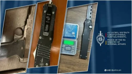 Հայտնաբերվել են լիցքավորված ատրճանակ, սառը զենք և թմրամիջոց. 10 անձ է ձերբակալվել է