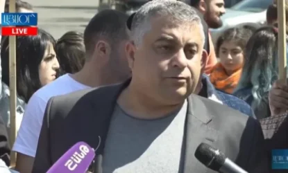 ՈւՂԻՂ. Բողոքի ցույց` Կենդանաբանական այգու դիմաց