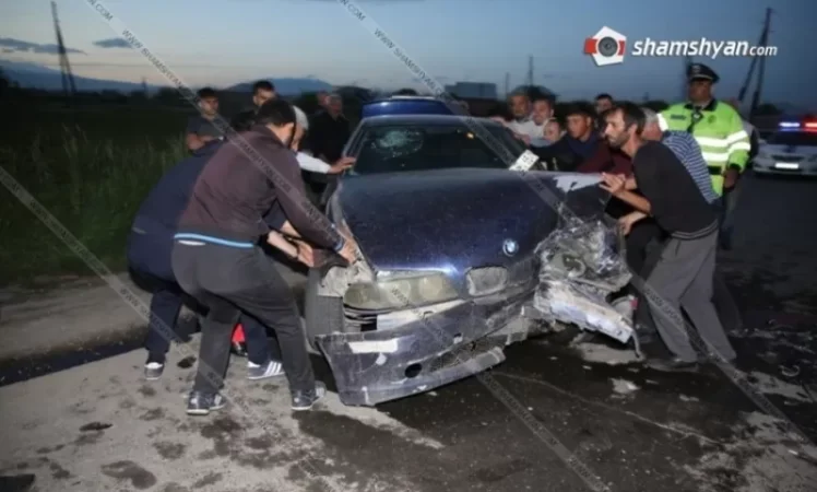 Collision of BMWs Leaves Injured