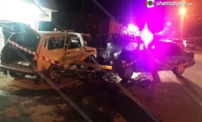 Արարատի մարզում բախվել են Volvo-ն ու Нива-ները. կա վիրավոր