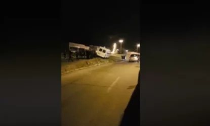 ՏԵՍԱՆՅՈՒԹ. Արտակարգ իրավիճակՙ Ավանում. Միկրոավտոբուս է վթարվել