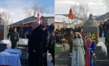 Վրաստանի ԱԳՆ-ը արձագանքել է Ախալքալաքում հայ հերոսի կիսանդրու շուրջ Բաքվի նոտային