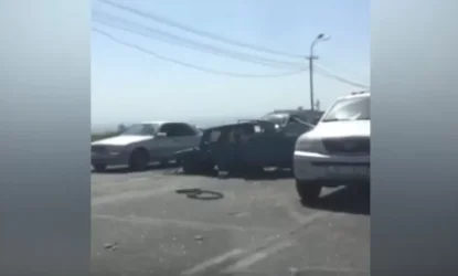 ՏԵՍԱՆՅՈՒԹ․ Քիչ առաջ խոշոր վթար է տեղի ունեցել Դավիթ Բեկ փողոցի վրա