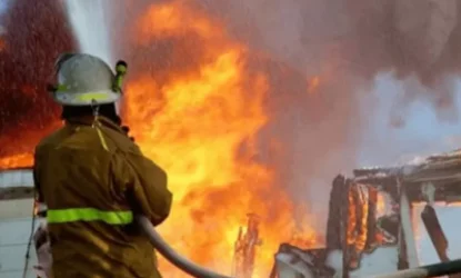 Հրդեհ Արագածոտնի մարզի Ծաղկահովիտ գյուղում