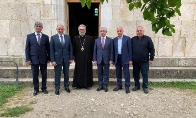 Սերժ Սարգսյանը այցելել է Ամարասի վանական համալիր