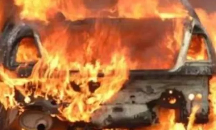 Ուրցաձորում ավտոբուս է այրվել