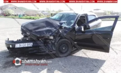 ՊՆ զորամասի դիմաց բախվել են Opel-ն ու Honda-ն. կան վիրավորներ