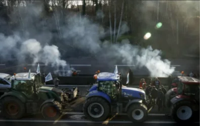 Փարիզի ոստիկանությունը ձերբակալել է 18 ֆերմերների