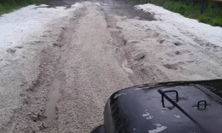 Խոշոր տրամաչափի կարկուտ` Արցախի որոշ շրջաններում