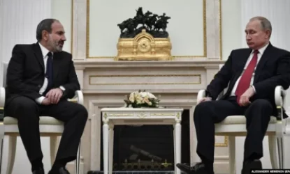 Ուրախ եմ ողջունել ձեզ ևս մեկ անգամ. Մեկնարկեց Փաշինյան-Պուտին հանդիպումը