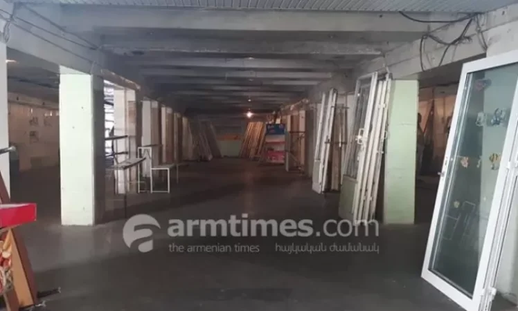 Մաշտոցի պողոտայի գետնանցումում ապամոնտաժվել են բոլոր տաղավարները