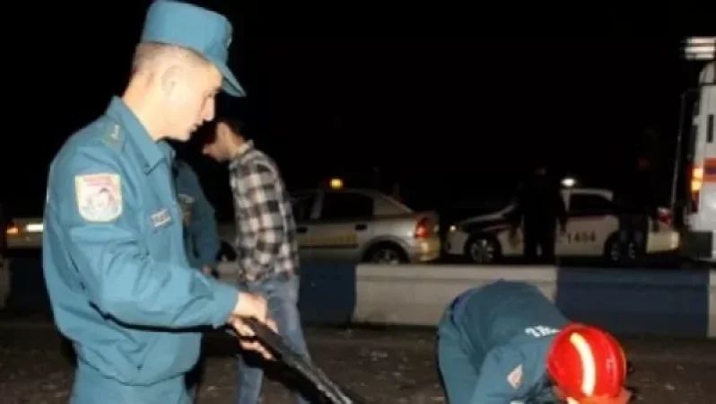 Car Accident on Isakov Avenue: 'Opel' Crashes into Gas Pipeline