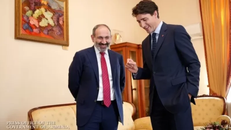 Նիկոլ Փաշինյանի ուղերձը Ջասթին Թրյուդոյին