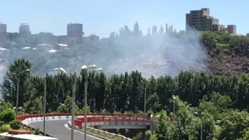 Խոշոր հրդեհ  Հրազդանի ձորում