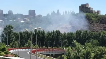 Խոշոր հրդեհ  Հրազդանի ձորում