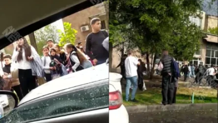 Հրդեհի ահազանգ՝ Երևանի դպրոցներից մեկում․ երեխաներն ուսուցիչների հետ միասին տարհանվել են