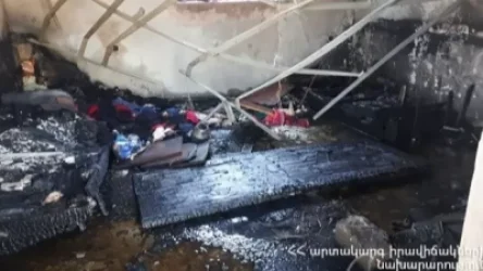 Խոշոր հրդեհ. այրվել է տան մի հատվածը