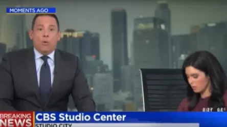 Երկրաշարժ ուղիղ եթերում. հաղորդավարուհին թաքնվել է սեղանի տակ