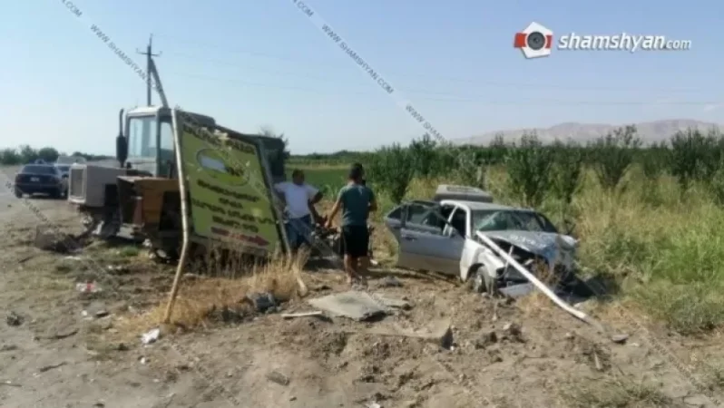 Վթար  զինծառայողի մասնակցությամբ. կա 5 վիրավոր