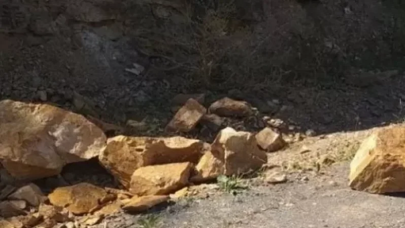 Վայք-Ջերմուկ ավտոճանապարհին տեղի է ունեցել քարաթափում