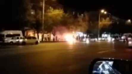 ՏԵՍԱՆՅՈՒԹ. Հրդեհվող աղբաման Կոմիտասի պողոտայում