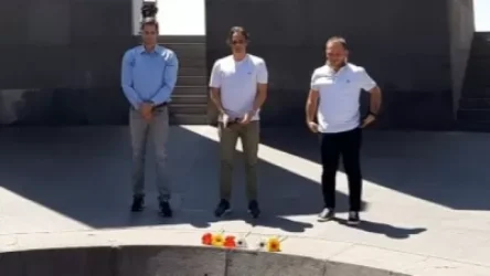 ՏԵՍԱՆՅՈՒԹ․ Ամենակարևոր վայրը, ուր պետք է այցելել, սա է. հայտնի ֆուտբոլիստ Նունու Գոմեշը Ծիծեռնակաբերդում էր