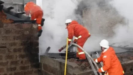 Գազի արտահոսք և հրդեհ` Երևանի ռեստորաններից մեկում. 4 մարտական հաշվարկ է մեկնել դեպքի վայր