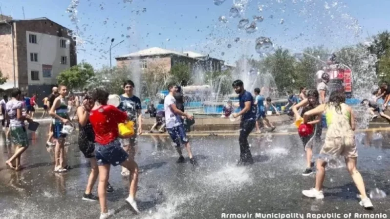 VIDEO: How Vardavar Was Celebrated in Armavir