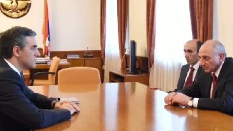 Բակո Սահակյանն ու Արման Թաթոյանը քննարկել են մարդու իրավունքների պաշտպանության խնդիրները