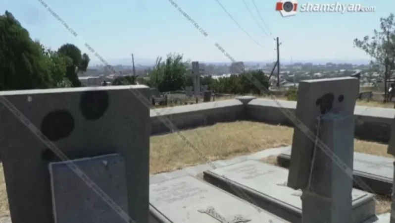 Գերեզմանների պղծման դեպքեր են արձանագրվել նաև Դավիթաշենի գերեզմանատանը