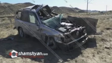 Ողբերգական ավտովթար Արագածոտնի մարզում. զոհվել են վարորդն ու նրա քույրը