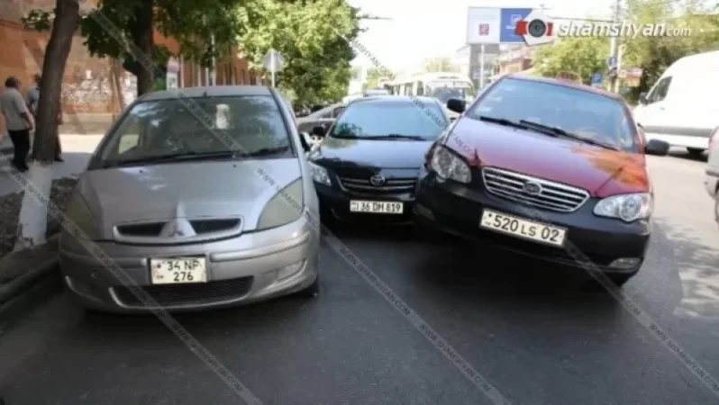 Վթար Գարեգին Նժդեհ փողոցում. բախվել են 3 մեքենա