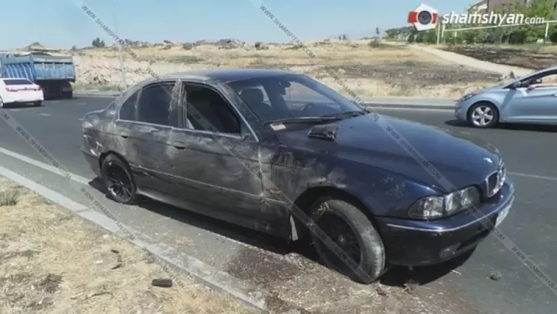 Երևան-Աշտարակ ճանապարհին ավտոմեքենան կողաշրջվել է․ կա տուժած. Shamshyan.com