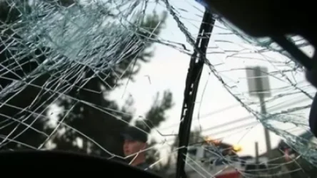 Toyota Prado-ն դուրս է եկել Էջմիածին-Մարգարա ճանապարհի երթևեկելի հատվածից և կողաշրջվել, կա տուժած