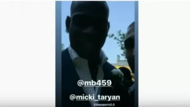VIDEO: "Miki, Italy is great, right?" Balotelli to Mkhitaryan