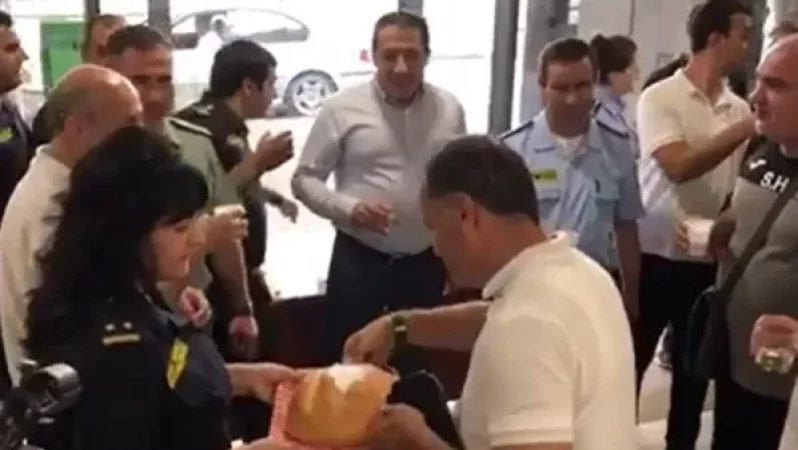 Video: How Bagratashen Customs Workers Welcomed the Victorious ‘Ararat-Armenia’