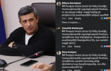 Բոլոր թվերն էլ բացարձակ ճշմարՏՈՒՏՈՒթյուն են․ Պարսիլյանի ակնարկը՝  «Մեր ձևով» շարժմանը