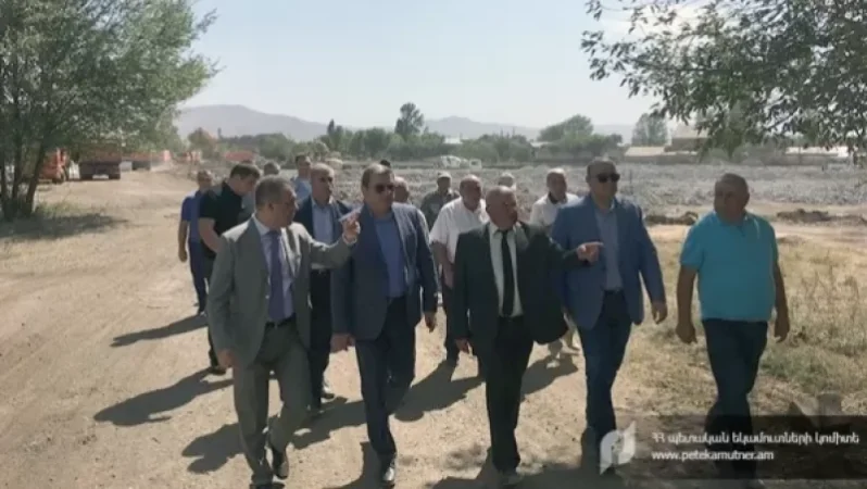ՊԵԿ նախագահ Դավիթ Անանյանի գլխավորած աշխատանքային խումբը հերթական այցով եղել է Գյումրիում