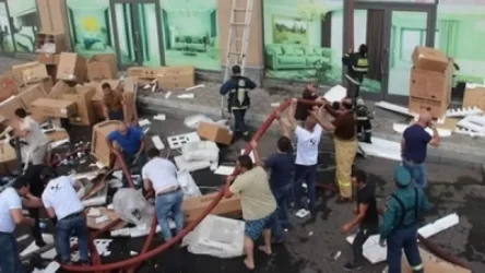 ՏԵՍԱՆՅՈՒԹ․ «Մալաթիա մոլում» բռնկված հրդեհը մարվել է