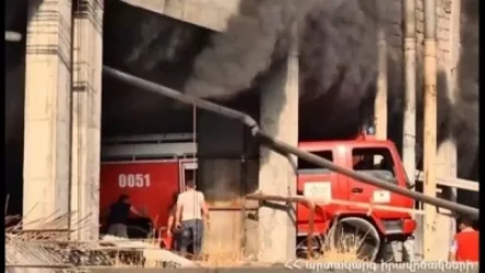 «Մալաթիա» մոլի հրդեհի ժամանակ տղամարդը ոստիկանի գրպանը ինչ-որ բան է փորձել դնել