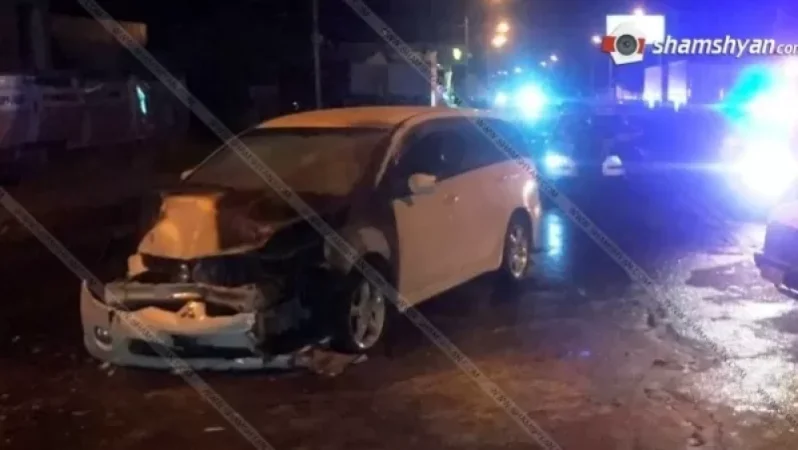 Car Accident and Fire in Yerevan: Details