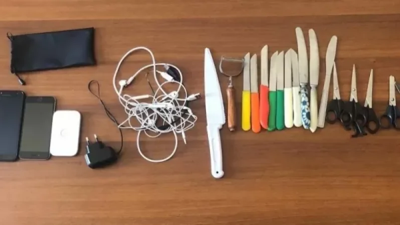 Cutting and Piercing Tools, Mobile Phones, and Wi-Fi Device Discovered in Armavir Penitentiary