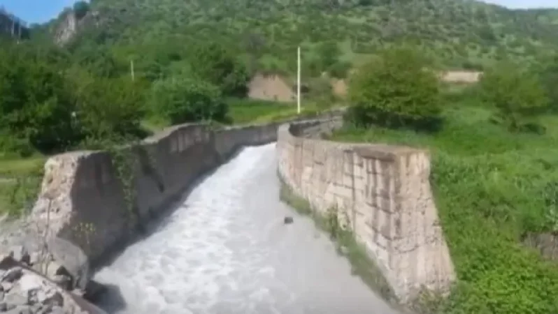 VIDEO. The Tailings of Arzvankik Are Filling the Norashenik River