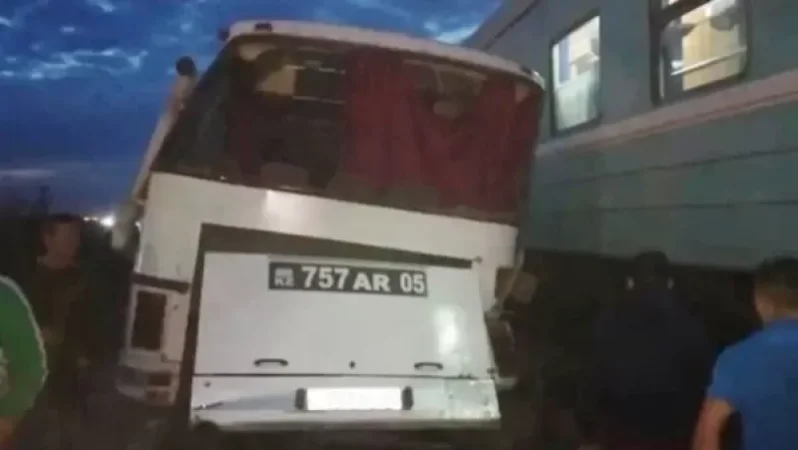 VIDEO: Major Train Accident in Kazakhstan