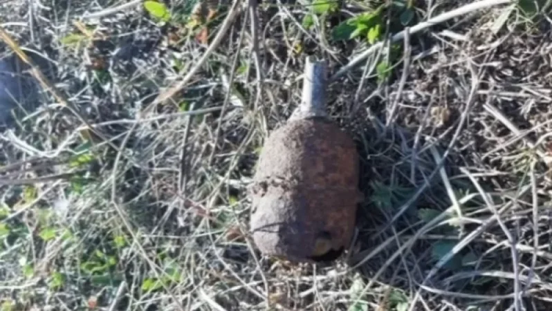 Տան բակում նռնակ են հայտնաբերել. տեղում են փրկարարները