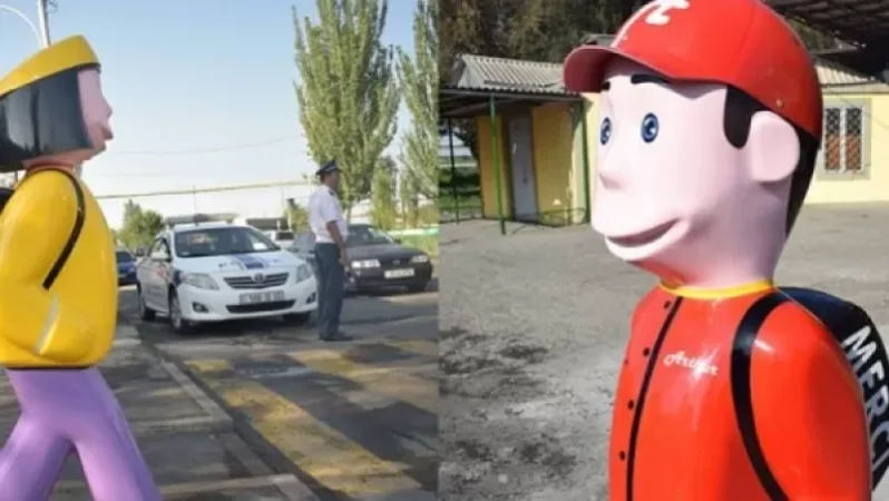 Փողոցներում տեղադրվել են երեխաների տեսքով ֆիգուրներ