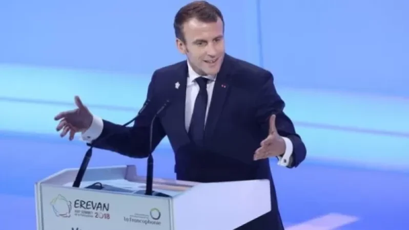 Մակրոնի շնորհավորանքը Հայաստանի անկախության տոնի առթիվ