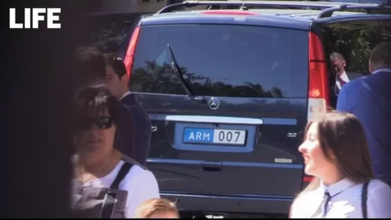 Երևանում գտնվող ռուսական պատվիրակությանը «Ջեյմս Բոնդի 007 համարներով» մեքենա են տրամադրել